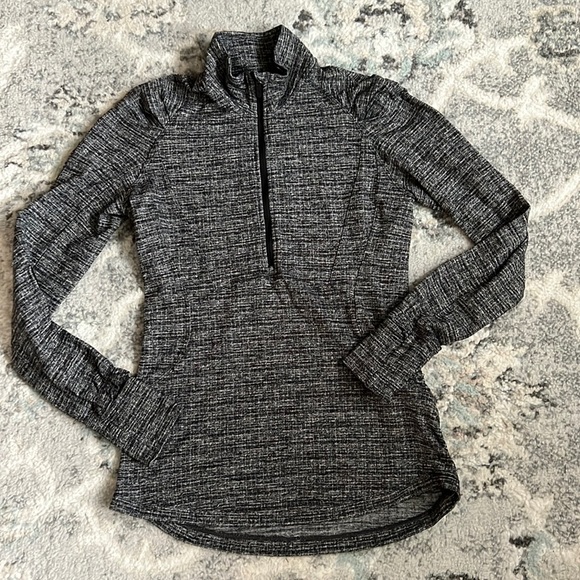 lululemon athletica Tops - Lululemon Extra Mile 1/2 Zip